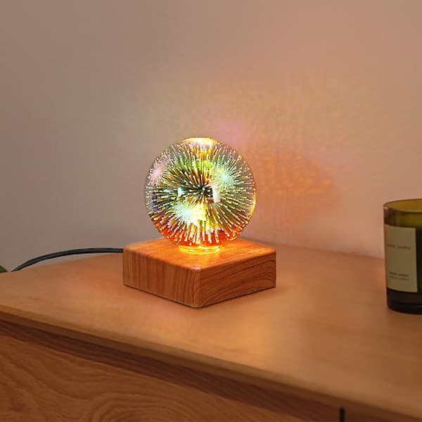 3D Jordklode Krystallkule Lampe, Krystallkule, stjernehimmel