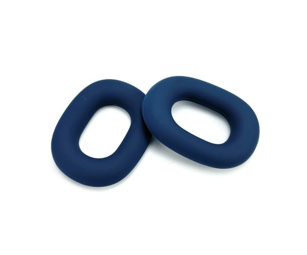 Skyddande silikonöronsnäckor för AirPods Max hörlurar blå