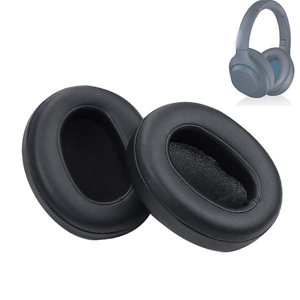 2 stk. øreputer for SONY WH-XB900N Protein Skin Utskiftbare øreputer blue