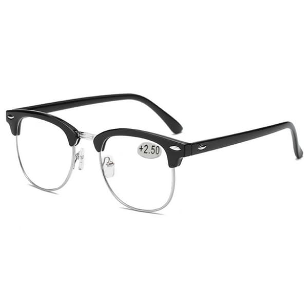 Læsebriller Clubmaster Styrke 2.0 Sort sort black