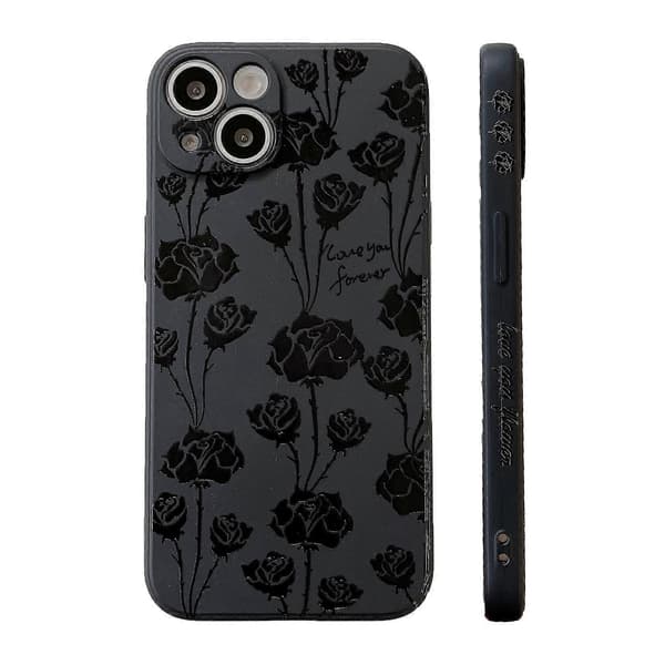 Magic TPU-cover med sidemønster til iPhone 14 Pro