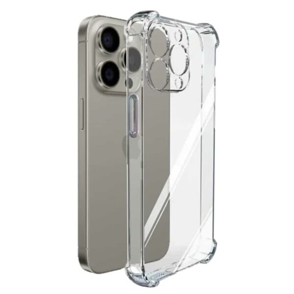 iPhone 14 Plus Extra Stöttåligt Fodral Transparent transparent