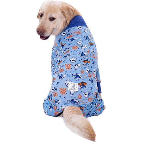 Hundkläder - Elastisk Pyjamasoverall för Husdjur 3XL
