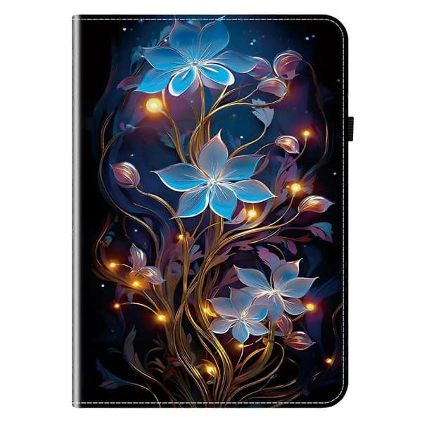 Läderfodral för Xiaomi Redmi Pad 2 Mönstertryckt Ställ Tablet Skydd med Kortfack
