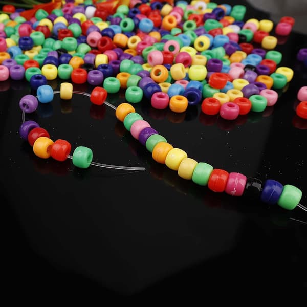 500 stk. Ponyperler - Håndverk og smykkelaging