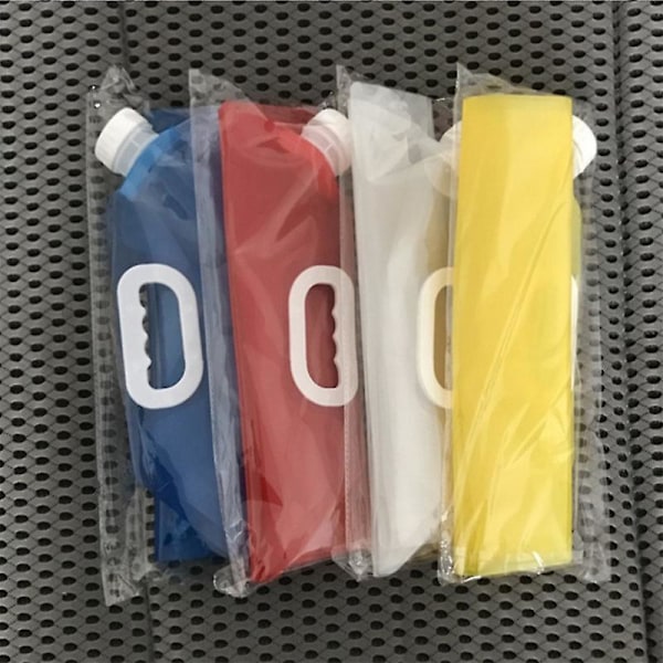 3-pack 5L Stor Kapacitet Vattenpåse Sport Handhållen Vikbar Vattenpåse Utomhus Resa Camping Vandring Bärbar Vattenförvaringsväska