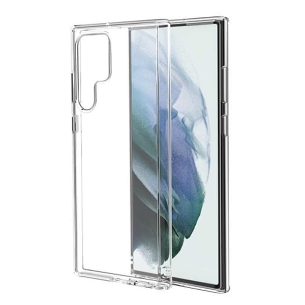 Galaxy S22 Ultra -kuori läpinäkyvä ohut transparent