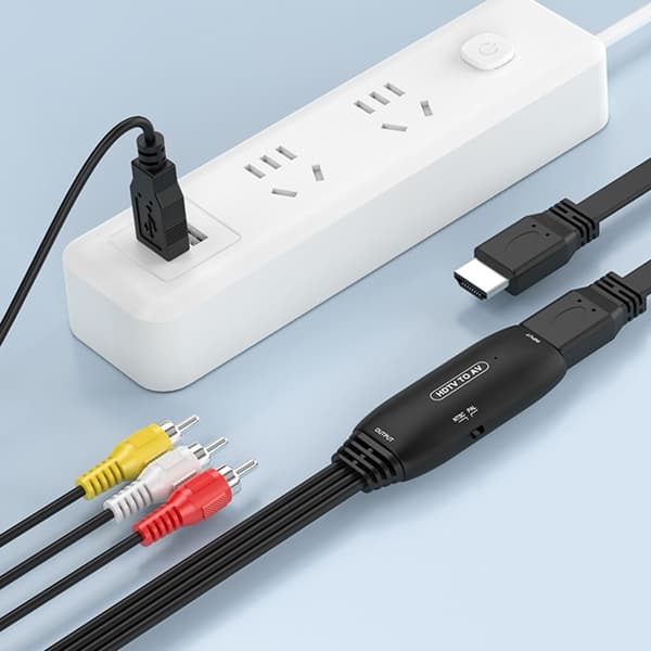 HDMI til AV-konverteradapterkabel - Tilslut dine enheder nemt