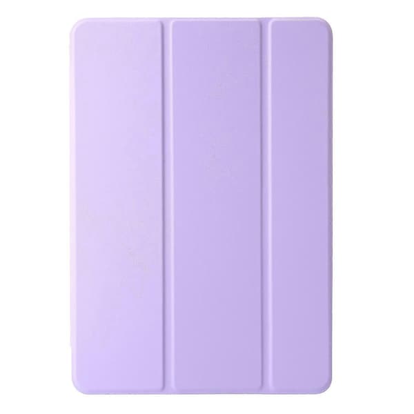 Fodral för Huawei MatePad SE 11, vikbart stativ, läder+TPU+akryl, genomskinligt bakre tablettskydd