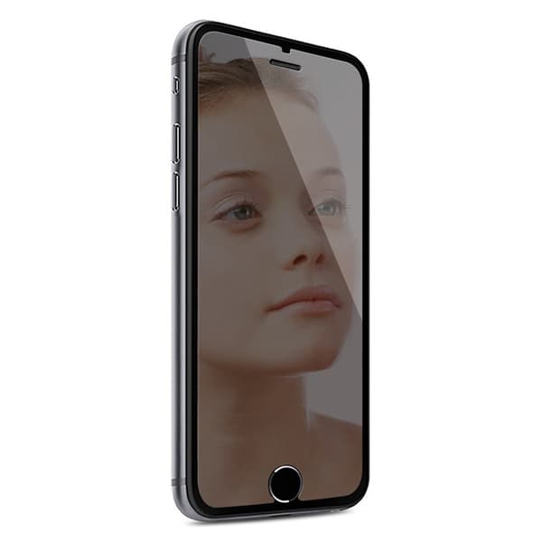 iPhone SE täysin peittävä peili HD-näytönsuoja silver