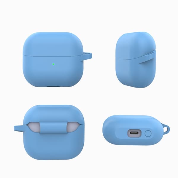 Silikoneetui til Samsung Galaxy Buds 3/3 Pro Blå Blue