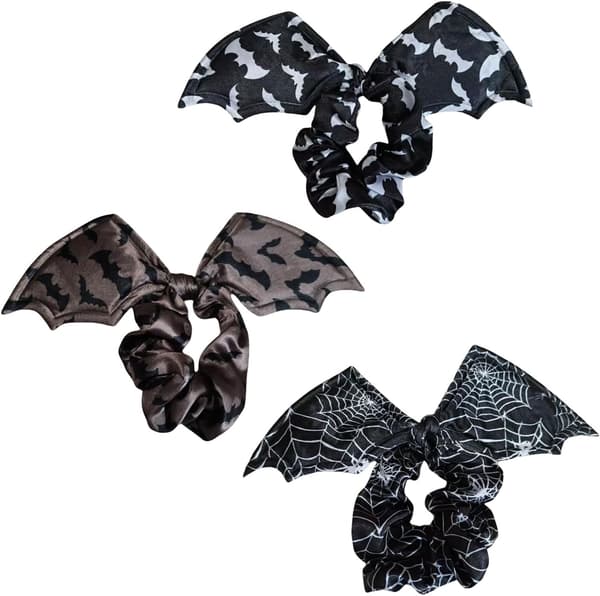 Muodikkaat Halloween-hiuslenkit Lepakko, C C