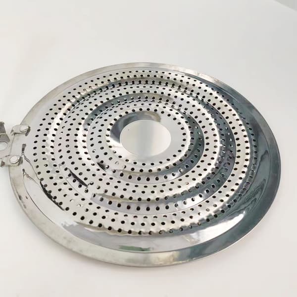 Dobbel Tykkelse Varme Diffuser Reduseringsflammebeskyttelse - 8-tommers Rustfritt Stål For