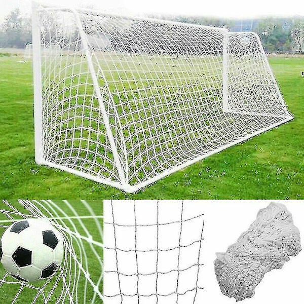 Fotbollsmål Nät Ersättningsnät Sportnät för Barn, 8*6FT