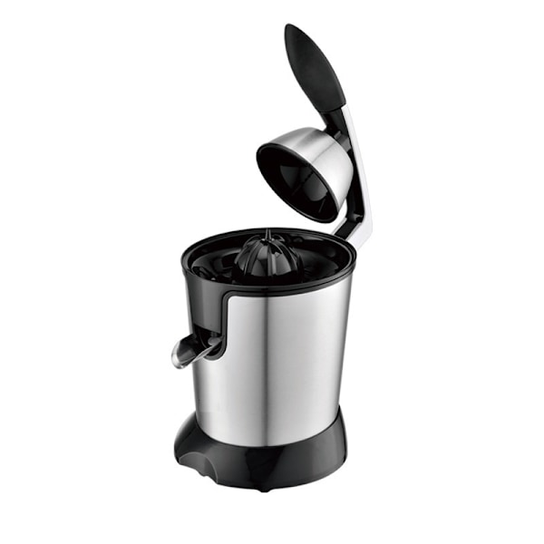 Professionell elektrisk citruspress, rostfritt stål AGR80 spak, automatisk, kraftfull, droppfri pip, diskmaskinsäker, 350W