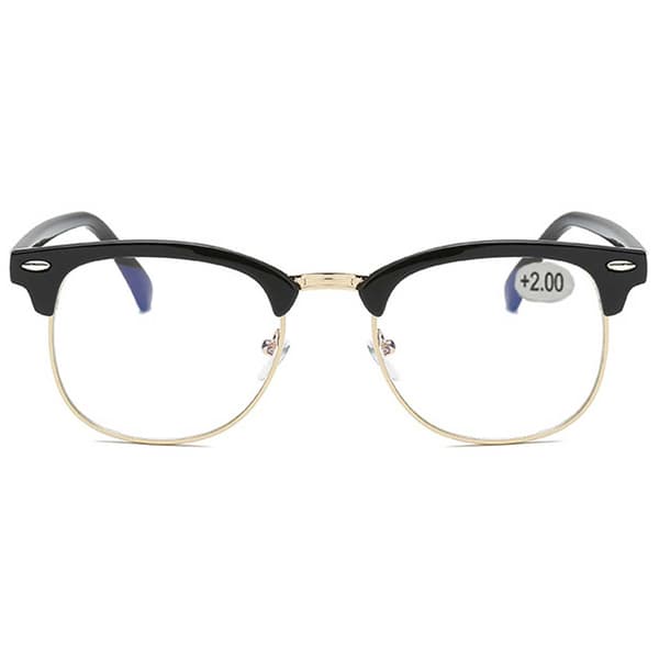 Læsebriller Clubmaster Styrke 3.0 Sort sort black