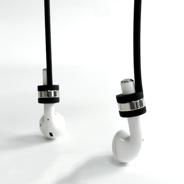 Magnetisk Anti-tabt Rem til AirPods Sort