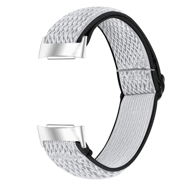 Fitbit Charge 5 reim Nylon Grå/Svart