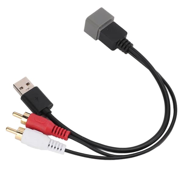 Bilradio Adapter Kabel MP3 Input o Konvertering Ekstra Ledning Udskiftning til Nissan