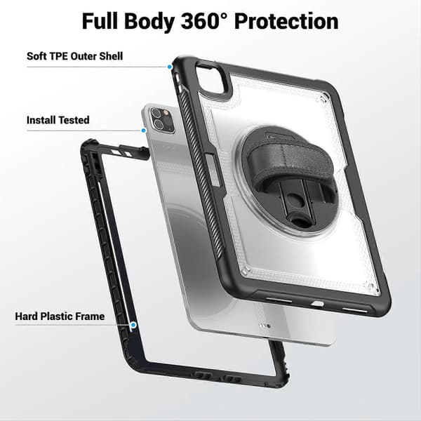 Kompatibelt med iPad Air (2022) Tablet Fodral