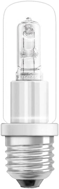 150 watt halogenpære, varmhvitt lys, E27 halogenlampe for fotografisk stylingblits.