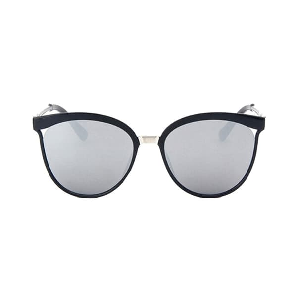 Retrosunglasit mustat peililinssit musta black