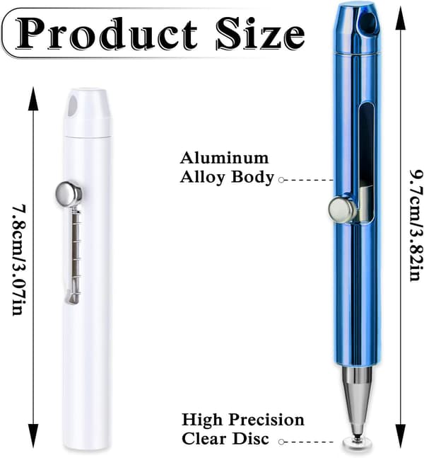 5 stk. Touch Screen Pen Mini Tablet Stylus Penne med Nøglering Bærbar Præcision Kapacitiv Stylus Pen