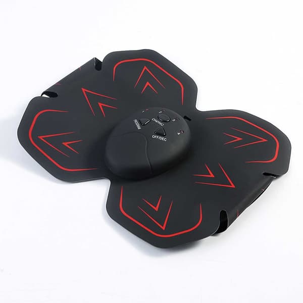 Oblique Pro EMS Mavemuskeltræner - Elektrisk Muskelstimulator Abs sort black