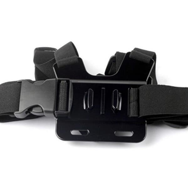 Universal brystmontering brystsele Gopro actionkamera kamera POV sort black