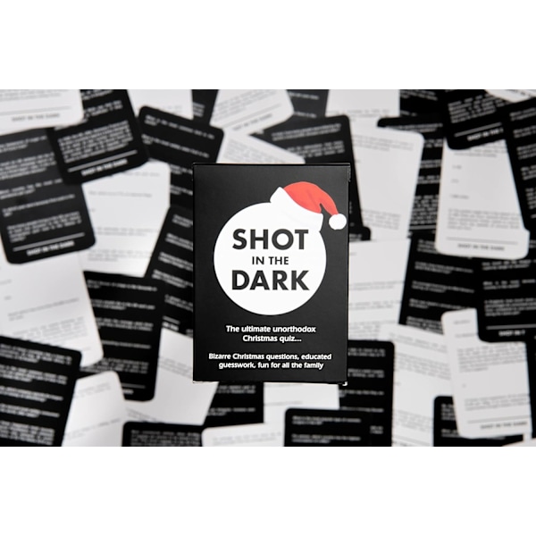 Shot in the Dark: Julquizutgåva | 2+ spelare | Vuxna & Barn | Perfekt julklapp att stoppa i strumpan