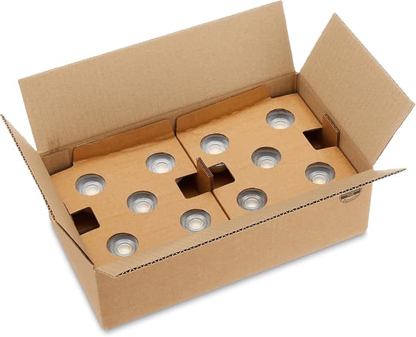 10-pack GU10 LED-spotlights 4,7 W (motsvarande 50 W) Varmvitt Ej dimbar