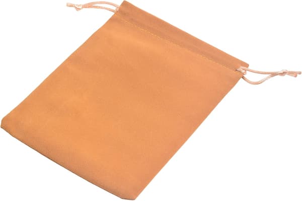Set med 20 sammetsväskor med dragsko – Guld – 10 x 12 cm