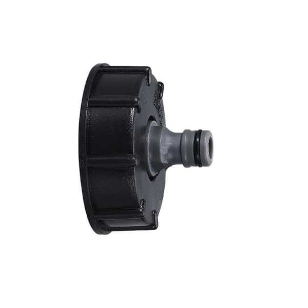 IBC Tankadapter Plast - 1/2 tommers Slangekobling