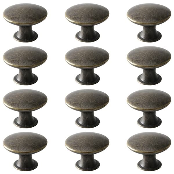 Skåphandtag Lådhandtag med skruvar 12-pack Brons Bronze