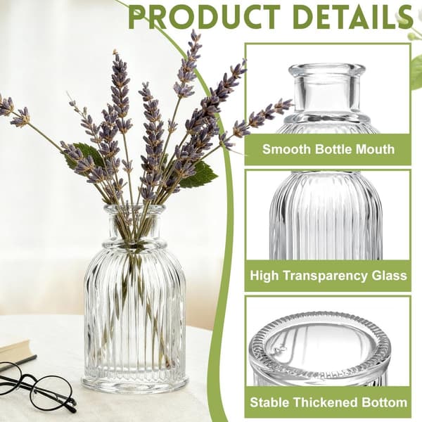 100ml/3.4oz Tyhjät kirkkaat lasiset diffuuseripullot pyöreät aromaterapiadiffuuseripurkit hajuvesitarvikkeet