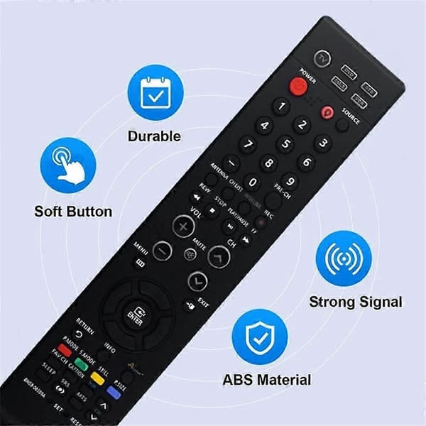 BN59-00599A Erstatningsfjernkontroll for Samsung TV, ABS TV-fjernkontroll