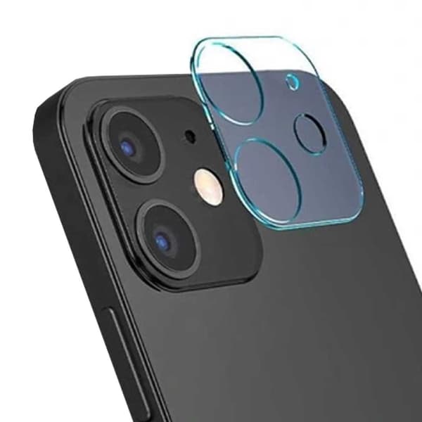 2-pack iPhone 12 Mini Kameralinsskydd Kameralins transparent