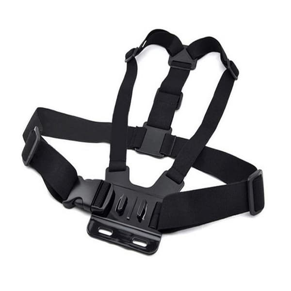 Universal brystmontering brystsele Gopro actionkamera kamera POV sort black