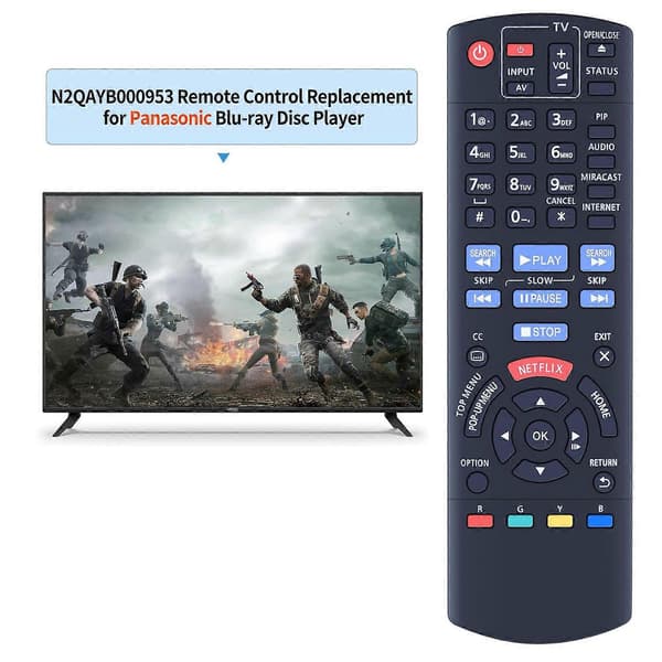 N2QAYB000953 Erstatningsfjernkontroll for Panasonic TV