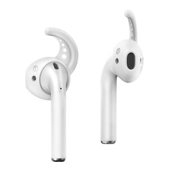 AirPods Öronkuddar Öronkrokar Silikonkrokar Öronkrokar Vit vit white