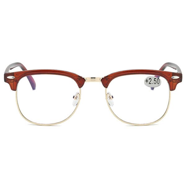 Lesebriller Clubmaster Styrke 2.0 Brun brun brown
