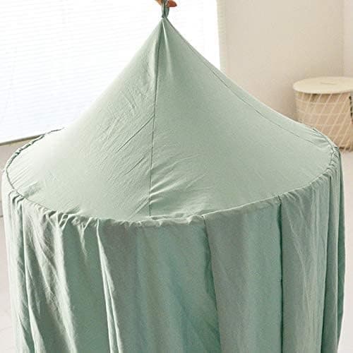 Babysänghimmel - Chiffon Babysänghimmel, Lektält, Barnrum - Höjd 250cm - (Grön)
