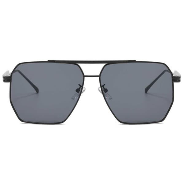 Moderne Pilot Aviator Solbriller Svart svart black