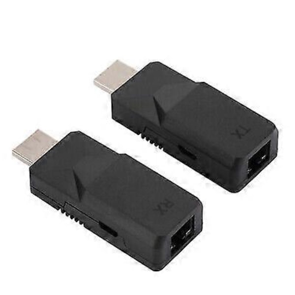 60M HDMI Extender HDMI Till RJ45 Över Cat 5e/6 Nätverk LAN Ethernet Adapter 4K FP