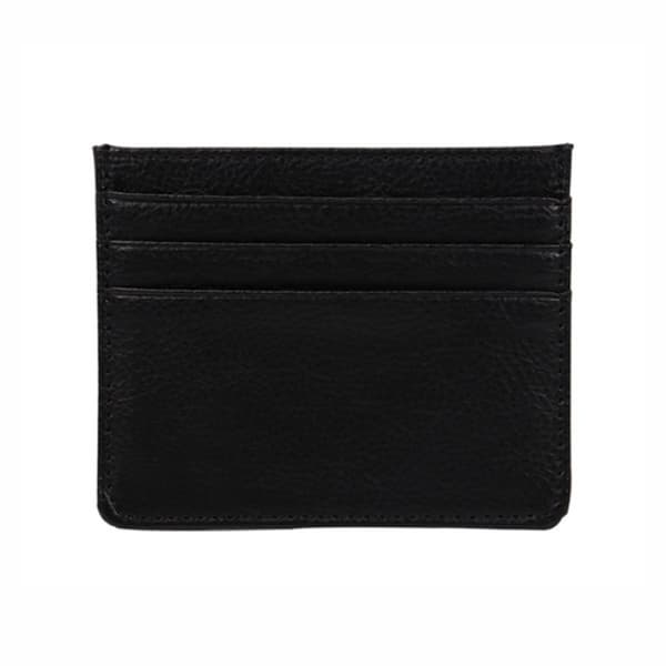 Kortholderpung med seddelrum - Sort sort black