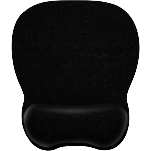 Musematte med ergonomisk håndleddsstøtte, 4 mm musematte med minneskumfyll, musematte for PC, datamaskin