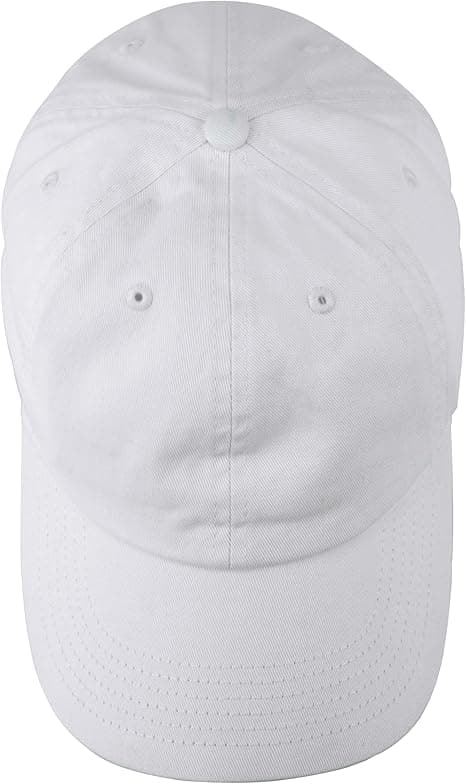 Basebollkeps Pappa Hatt Bomull Polo Stil Enkel Blank Justerbar Storlek
