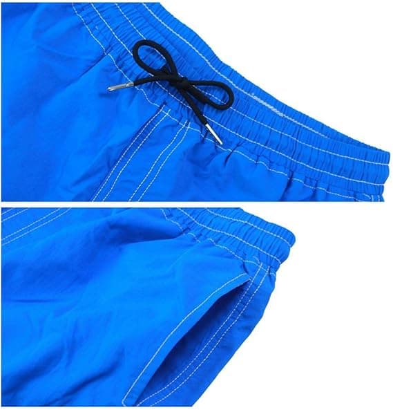 Herre Badeshorts med Multilommer Badebukser Hurtigtørrende L