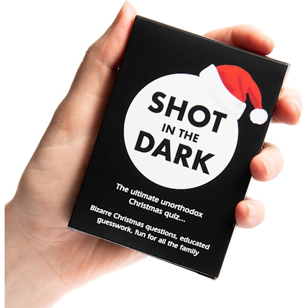 Shot in the Dark: Julquizutgåva | 2+ spelare | Vuxna & Barn | Perfekt julklapp att stoppa i strumpan