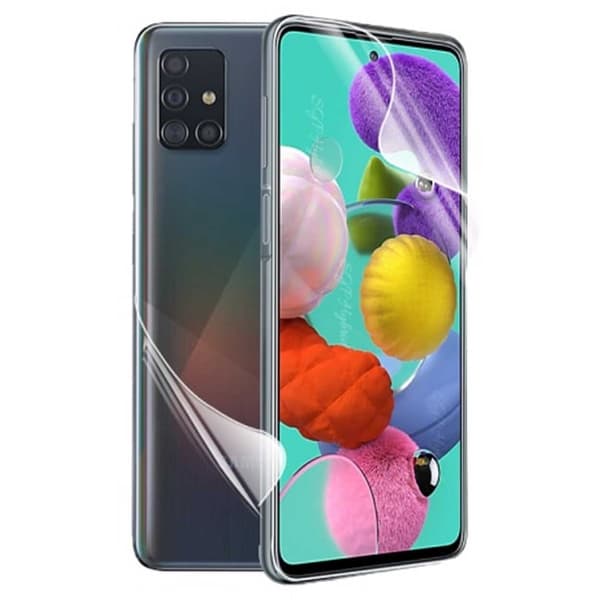 2-pakning Galaxy S20 Plus skjermbeskytter + bakbeskytter transparent